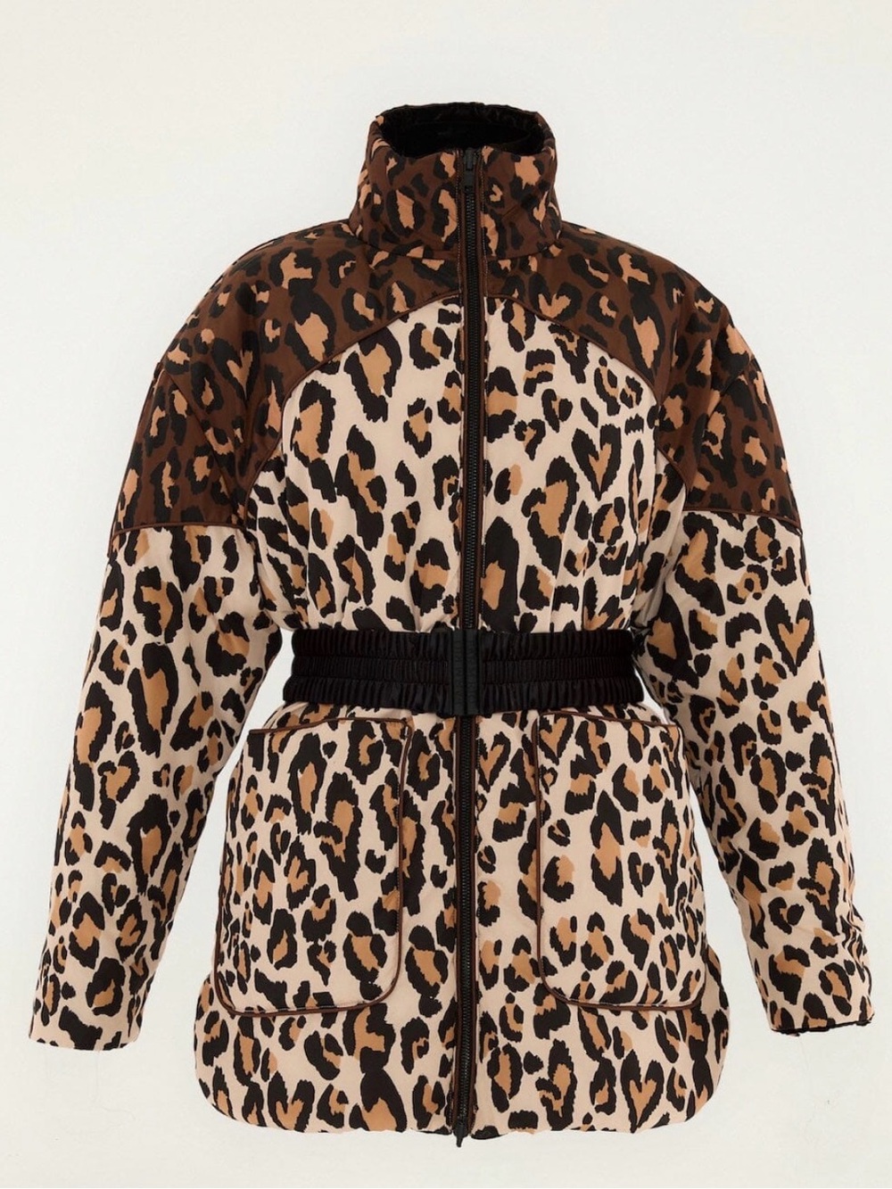Farm Rio Black Floral Reversible Coat - Picture 4 of 5